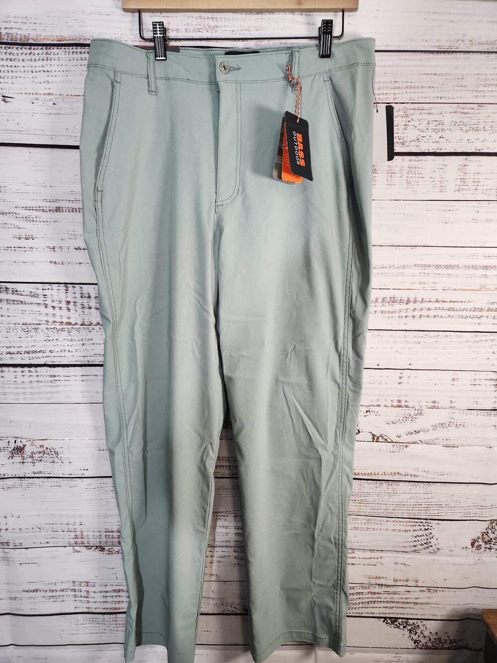 Bass Outdoor Anywhere hiking pant size 12 women's in silver blue